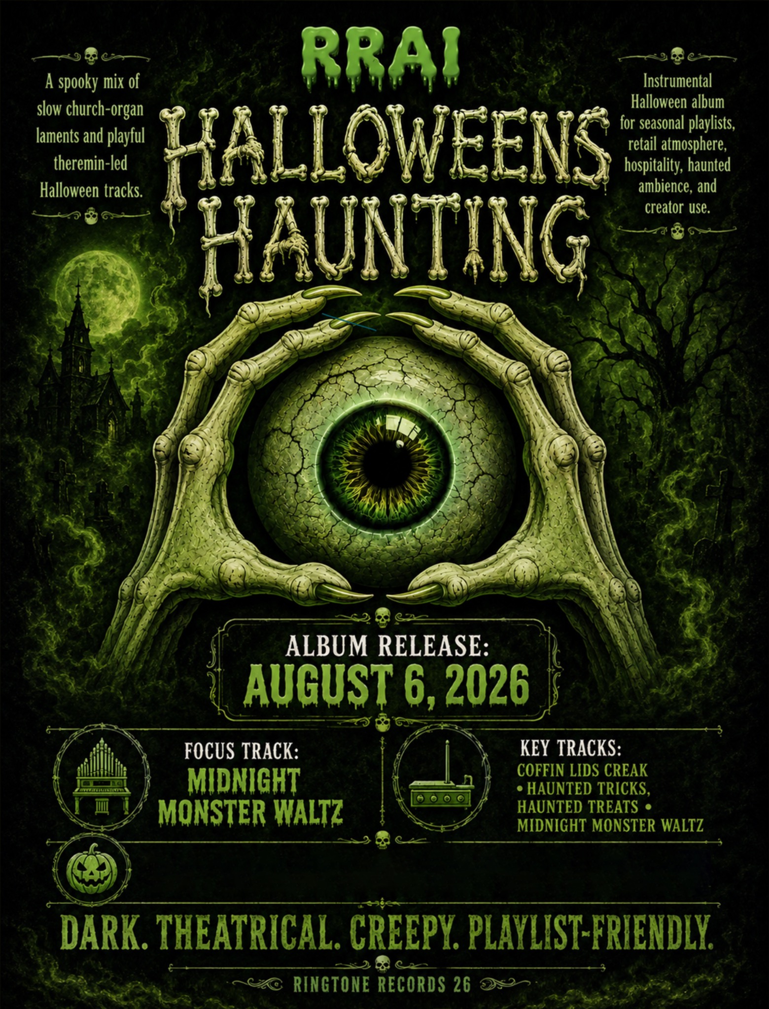 Official one-sheet for Halloween Haunting by RRAI